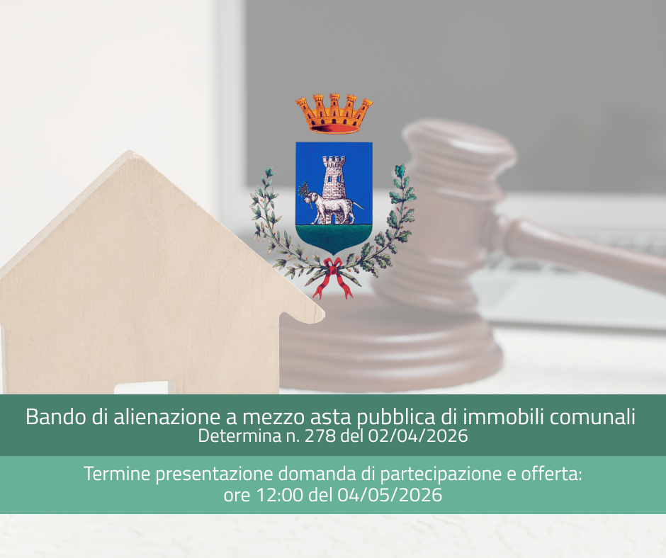 Immagine riportante titolo dell'avviso