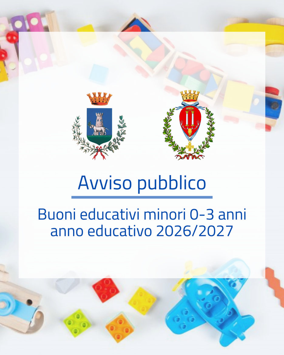 Immagine riportante titolo dell'avviso