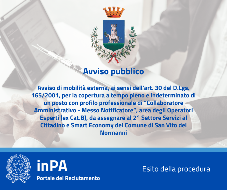 Immagine con titolo dell'avviso