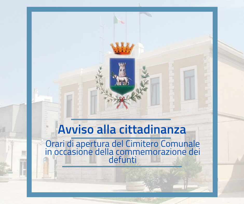 Immagine riportante titolo dell'avviso