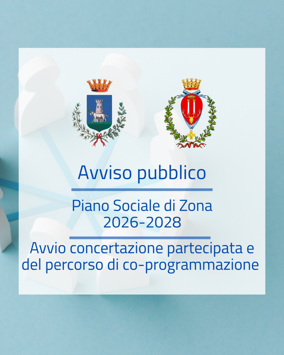 Immagine riportante titolo dell'avviso