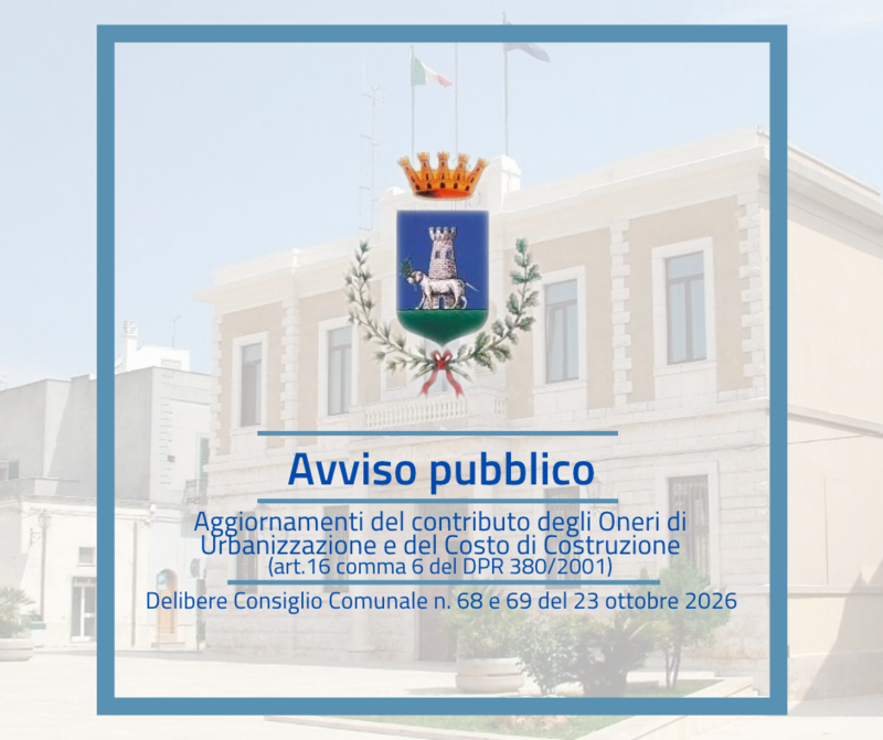 Immagine riportante titolo dell'avviso