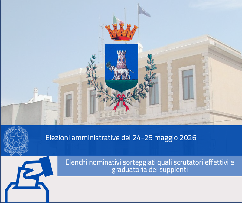 Immagine riportante testo dell'avviso