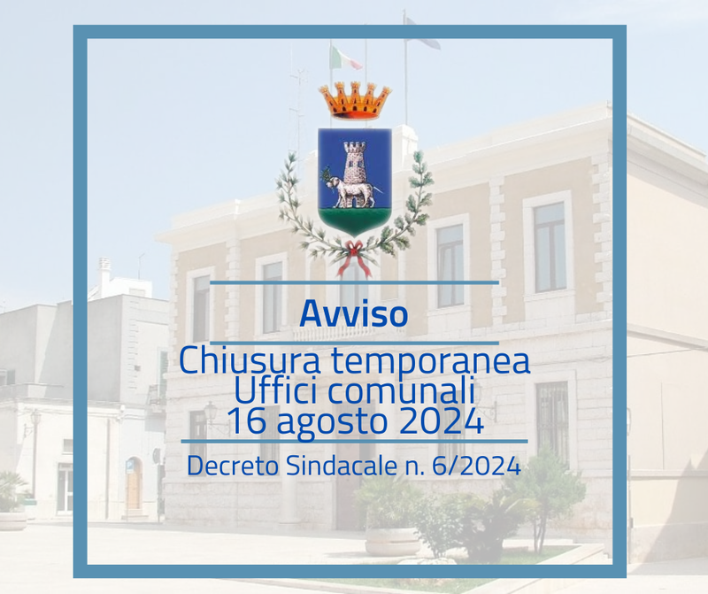 Immagine: AvvisoChiusura1623