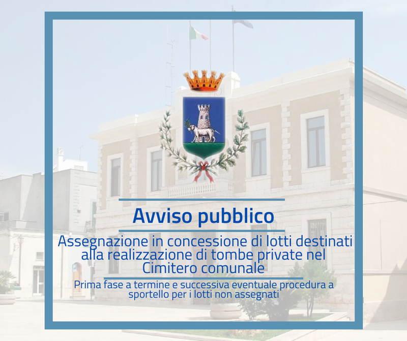 Immagine: Bando lotti cimiteriali 2026