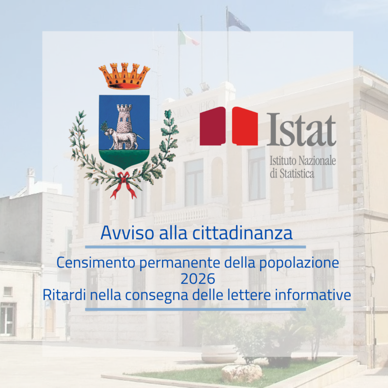 Immagine riportante titolo dell'avviso