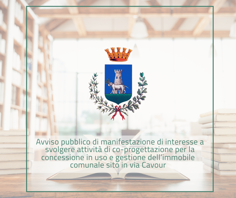 Immagine riportante titolo dell'avviso