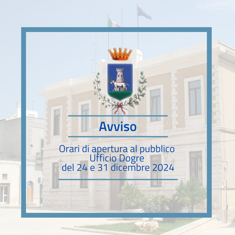 Immagine che riporta il titolo dell'avviso