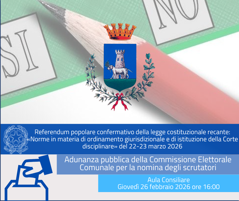 Immagine con titolo dell'avviso